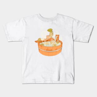 Onsen froggies Kids T-Shirt